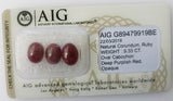 Ruby 9.33ct AIG Certified