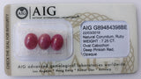 Ruby 7.25ct AIG Certified