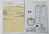 Ruby 2.18ct AIG Certified