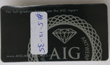 Ruby 6.74ct AIG Certified