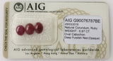 Ruby 6.97ct AIG Certified