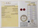 Ruby 7.21ct AIG Certified