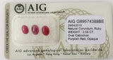 Ruby 2.58ct AIG Certified