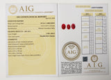 Ruby 2.58ct AIG Certified