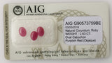 Ruby 2.63ct AIG Certified