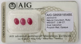 Ruby 2.66ct AIG Certified