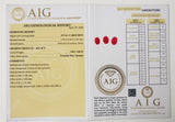 Ruby 3.00ct AIG Certified