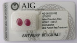 Ruby 2.06ct AIG Certified