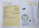 Ruby 2.06ct AIG Certified