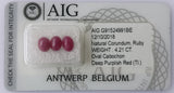 Ruby 4.21ct AIG Certified