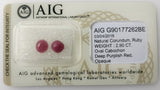 Ruby 2.90ct AIG Certified