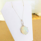 29.54ct Opal Necklace with pendant