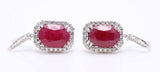 26.27ct Ruby Earrings