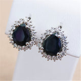 5.60ct Sapphire Earrings