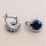 5.60ct Sapphire Earrings