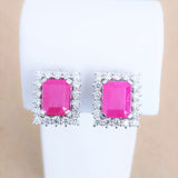 6.03ct Ruby Earrings