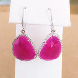 17.49ct Ruby Earrings