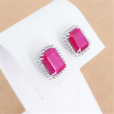 5.22ct Ruby Earrings