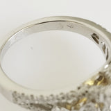 3.98ct Citrine and Diamond Ring