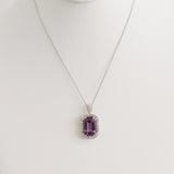 7.15ct Amethyst Necklace