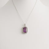 7.15ct Amethyst Necklace