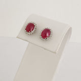 5.16ct Ruby Earrings