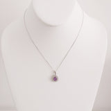 0.67ct Amethyst Necklace