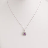 0.67ct Amethyst Necklace