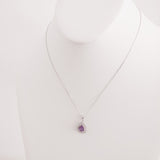 0.67ct Amethyst Necklace