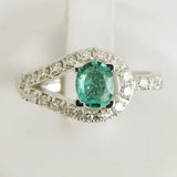 0.46ct Emerald Ring