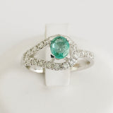 0.46ct Emerald Ring