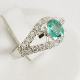 0.46ct Emerald Ring