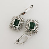 10.04ct Emerald Earrings