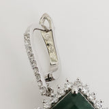 10.04ct Emerald Earrings