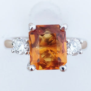 2.80ct Citrine Ring