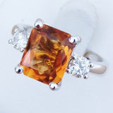 2.80ct Citrine Ring