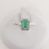 0.31ct Emerald Ring