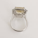 8.29ct Citrine Ring