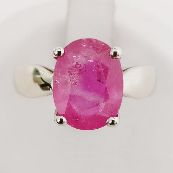 3.72ct Ruby Ring