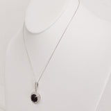 6.59ct Amethyst Necklace with pendant