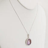 19.76ct Amethyst Necklace with pendant