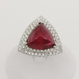 9.40ct Rubellite Ring