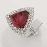 9.40ct Rubellite Ring