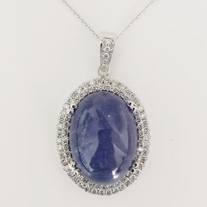 45.03ct Tanzanite Necklace with pendant