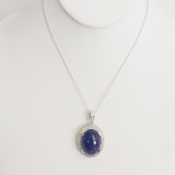 45.03ct Tanzanite Necklace with pendant