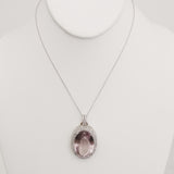 48.90ct Amethyst Necklace with pendant