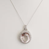 36.85ct Amethyst Necklace with pendant