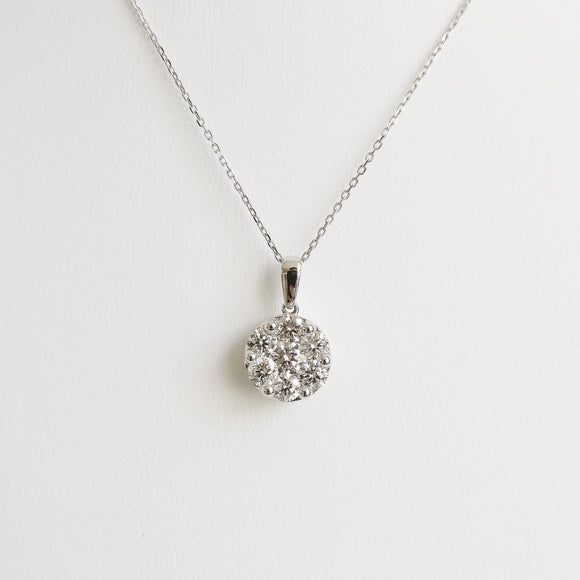 2.04ct Diamond Necklace with Pendant