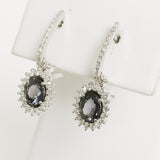 2.31ct Spinel and Diamond Earrings