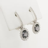 2.31ct Spinel and Diamond Earrings